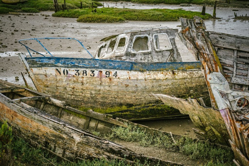 Oeuvre Cimetière de bateaux Paysage et nature