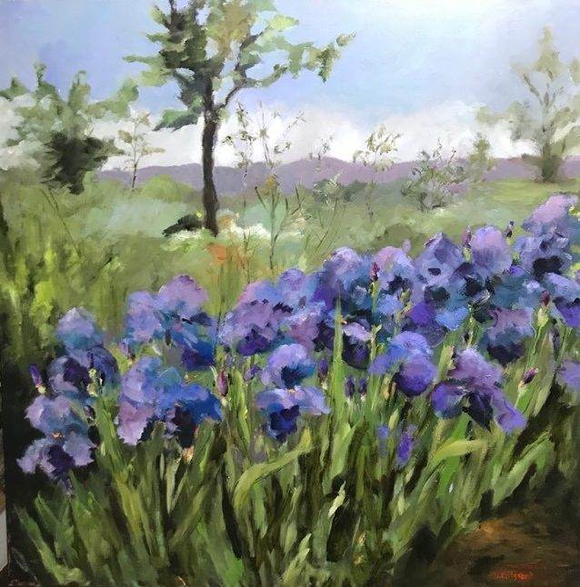 Oeuvre Iris en Provence Inspiration jardin
