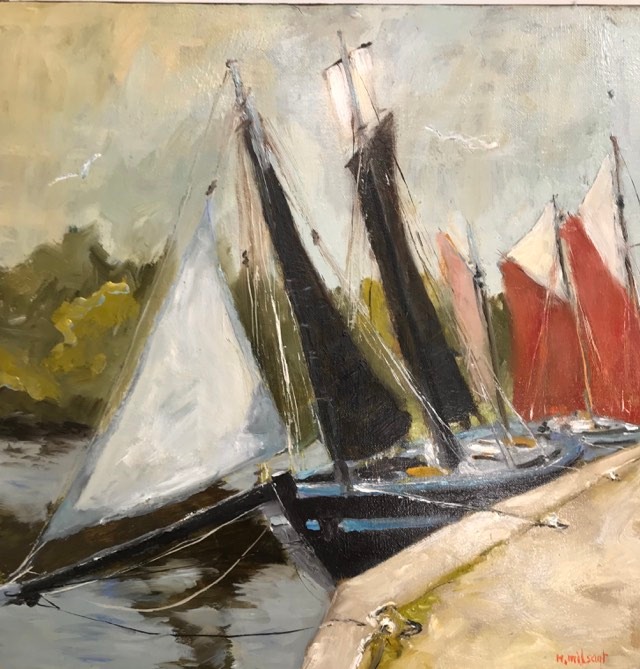 Bateaux à quai - Pont Aven